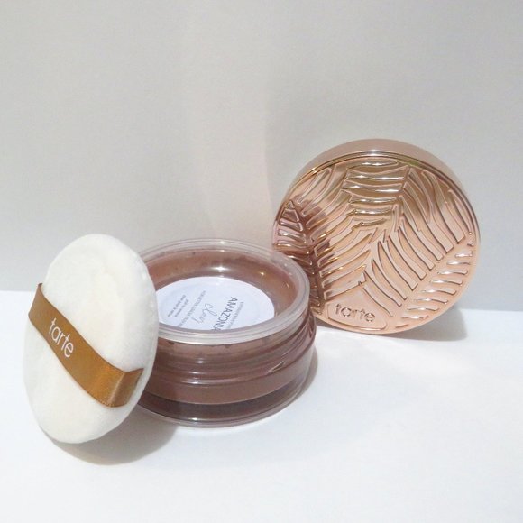 TARTE AMAZONIAN GEN POWDER FOUNDATION 60H MAHOGANY HONEY 0.35 OZ - Picture 1 of 3